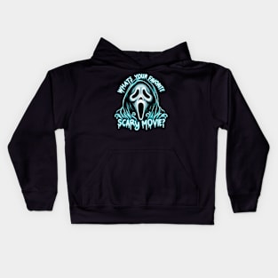 Neon Scream: Ghostface Tee Kids Hoodie